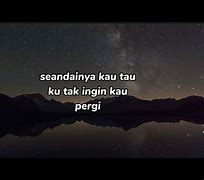 Lirik Lagu Seandainya Kau Tau Vierra